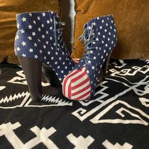 American Flag Boots